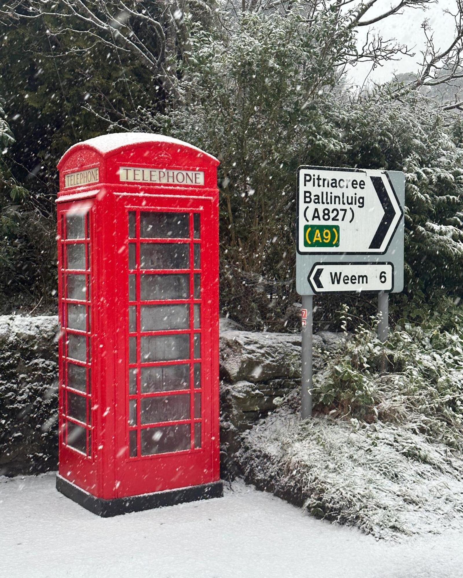 Strathtay Red Squirrel Cottage מראה חיצוני תמונה